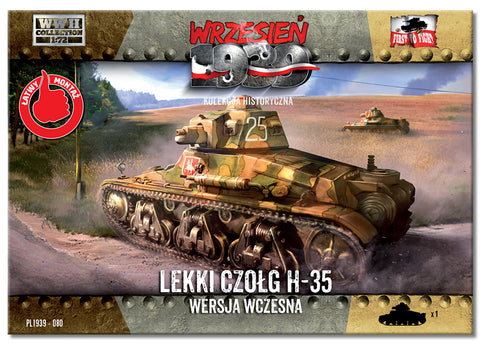 First To Fight - 080 - Hotchkiss H-35 early version - 1:72
