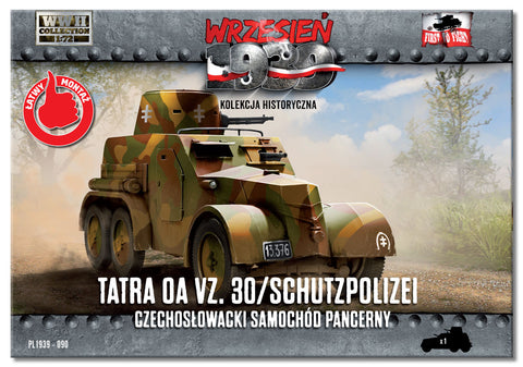 First to Fight - 090 - 30 Czechoslovak armored car Tatra OA vz. 30/Schutzpolizei - 1:72