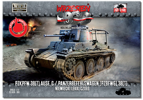 First To Fight - 091 - Pz.Kpfw.38 Ausf.C/Panzerbefehlswagen - 1:72
