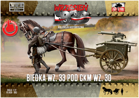 First To Fight - 093 - Biedka wz.33 under the CKM wz.30 - 1:72