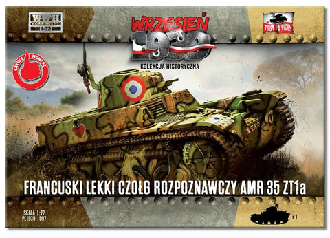First To Fight - 097 - AMR35 ZT1a French reconnaissance tank - 1:72