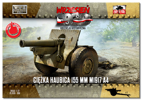 First to Fight - 098 - 155mm heavy howitzer M1917 A4 - 1:72