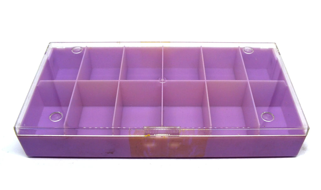 Figure Cases - Compartment Box (19,3cm x 10cm) purple