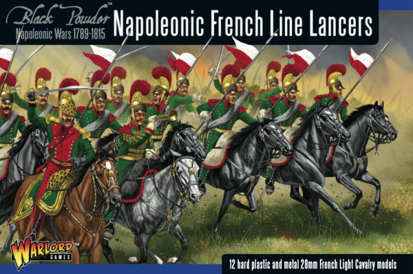 Napoleonic French line lancers - 28mm - Black Powder - WGN-FR-13