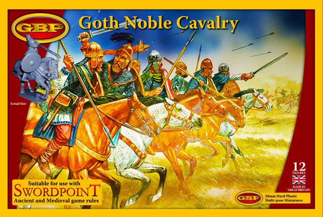 Goth Noble Cavalry - 28mm - Gripping Beast - GBP21