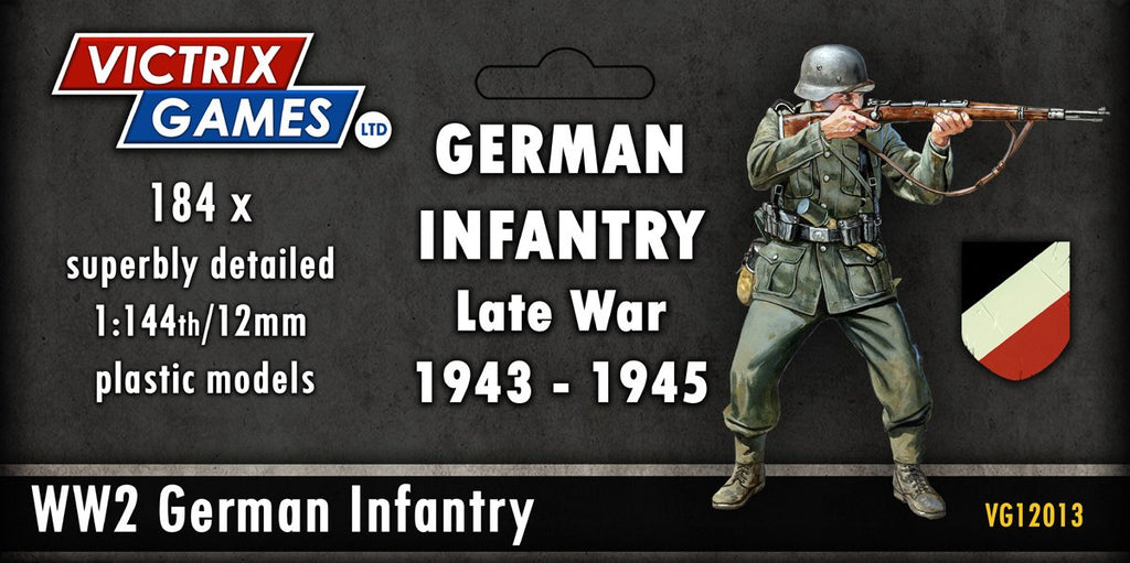German Infantry and Heavy Weapons - 1:44th/12mm Victrix - VG12013 - @