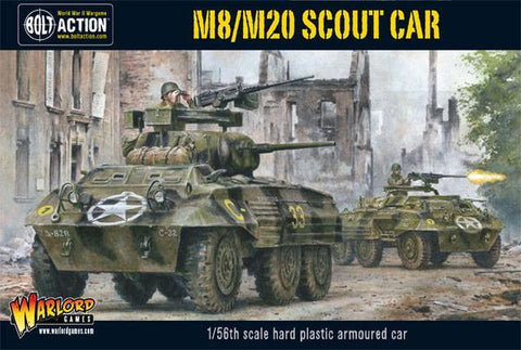 M8/M20 Scout Car - 28mm - Bolt Action - 402013005