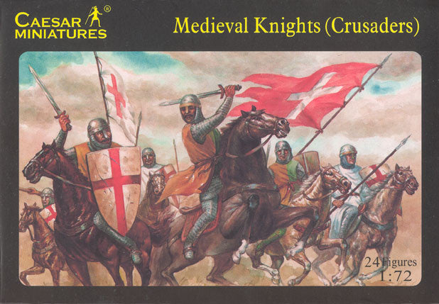 Caesar Miniatures - H017 - Medieval Knights (Crusaders) - 1:72
