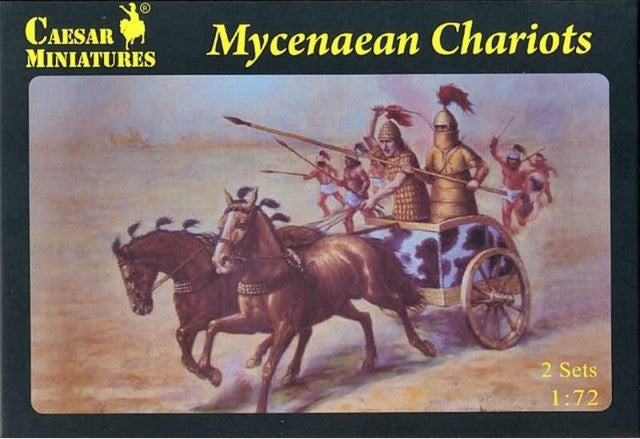Caesar Miniatures - H021 - Mycenaean Chariots - 1:72