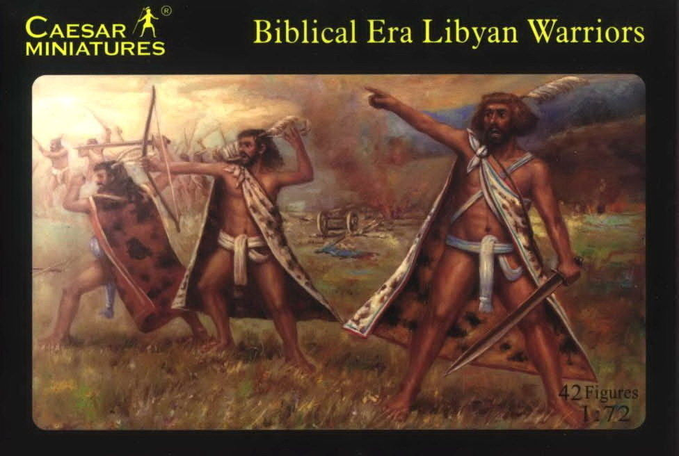 Caesar Miniatures - H022 - Era Libyan Warriors - 1:72