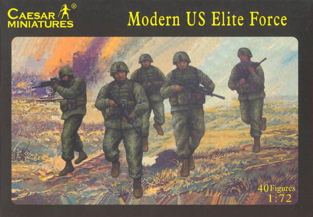 Caesar Miniatures - H058 - Modern US Elite Force - 1:72