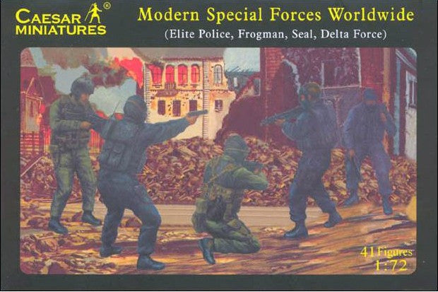 Modern Special Force Worldwide - 1:72 - Caesar Miniatures - H061