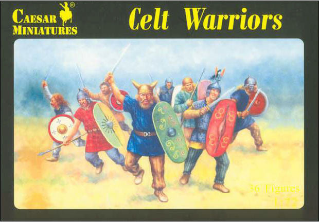 Celt Warriors - 1:72 - Caesar Miniatures - H064