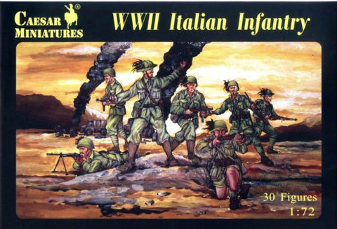 WWII Italian Infantry - 1:72 - Caesar Miniatures - H072