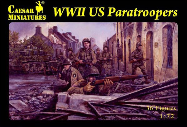 WWII US Paratroopers - 1:72 - Caesar Miniatures - H076