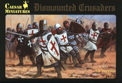 Dismounted Crusaders - 1:72 - Caesar Miniatures - H086
