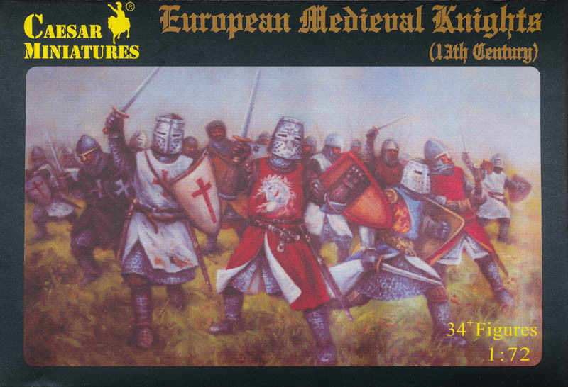 European Medieval Knights - 1:72 - Caesar Miniatures - H087