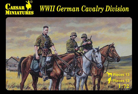 German Cavalry Division WWII - 1:72 - Caesar Miniatures - H092 - @