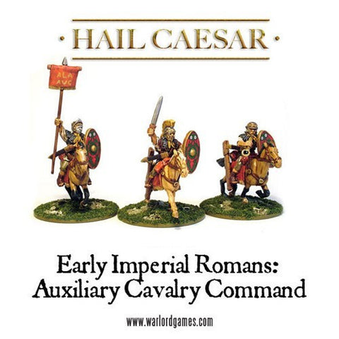 Roman Auxilliary cavalry command - 28mm - Hail Caesar - WG-IR-65