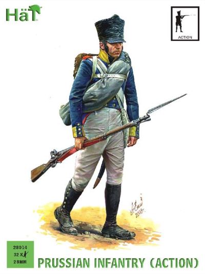 Prussian Infantry Action - 1:56 - Hat - 28014