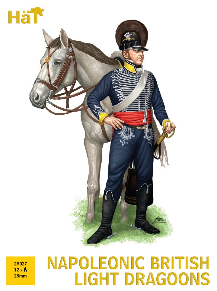 Napoleonic British Light Dragoons - 1:56 - Hat - 28027