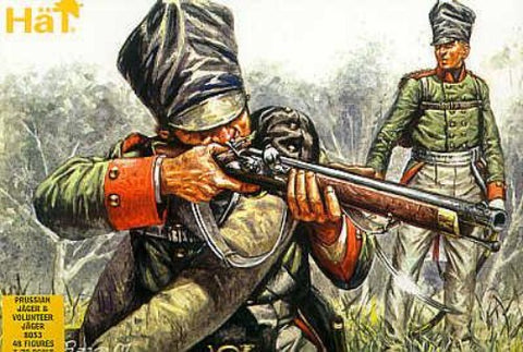 Prussian Jager and volunteer Jager - 1:72 - Hat - 8053 - @