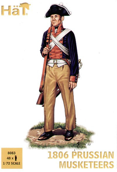 Prussian Musketeers - 1:72 - Hat - 8083