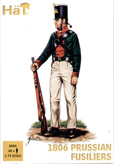 Prussian fusiliers 1806 - 1:72 - Hat - 8084 @