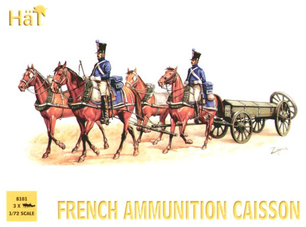French ammunition caisson - 1:72 - Hat - 8101