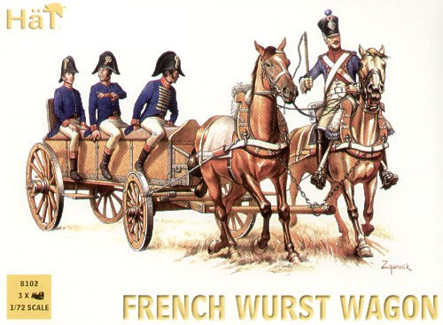 French Wurst wagon - 1:72 - Hat - 8102