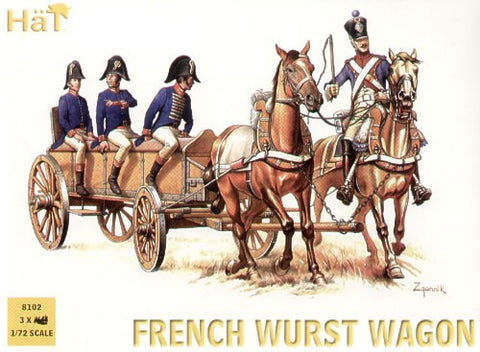 French Wurst wagon - 1:72 - Hat - 8102@
