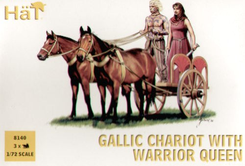 Gallic chariot with warrior queen - 1:72 - Hat - 8140