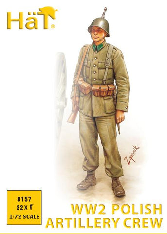 Polish Artillery Crew (WWII) - 1:72 - Hat - 8157
