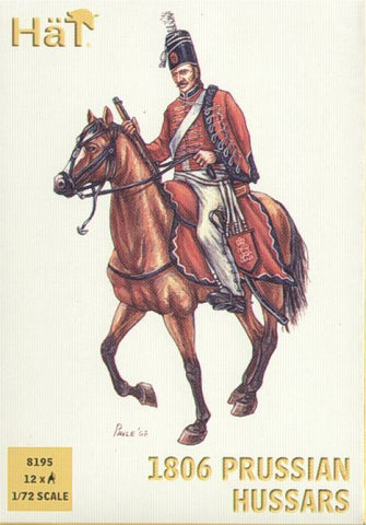 Napoleonic 1806 Prussian Hussars - 1:72 - Hat - 8195 - @