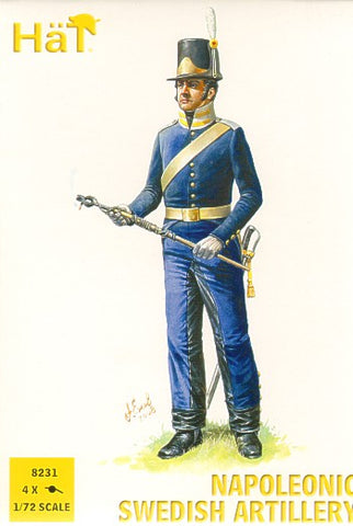Napoleonic Swedish Artillery - 1:72 - Hat - 8231