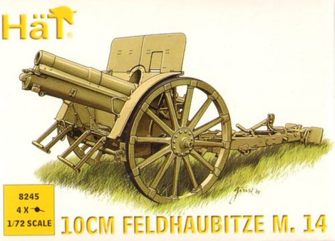 Feldhaubitze 10cm  M.14 - 1:72 - Hat - 8245
