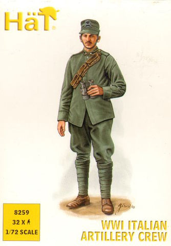Italian artillery crew WWI - 1:72 - Hat - 8259