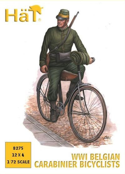 WWI Belgian carabinier bicyclists - 1:72 - Hat - 8275