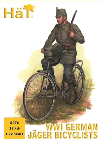 WWI German Jager bicyclists - 1:72 - Hat - 8276