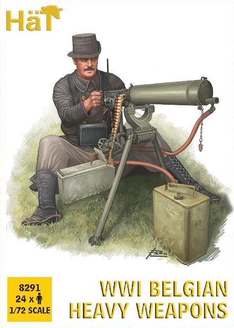 WWI Belgian Heavy Weapons - 1:72 - Hat - 8291