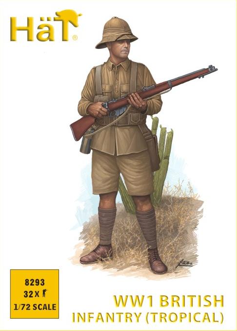 Hat - 8293 - British Infantry (tropical) (WWI) - 1:72
