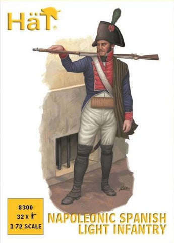 Napoleonic Spanish Light Infantry - 1:72 - Hat - 8300