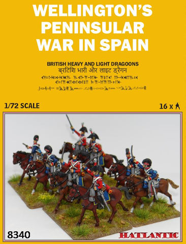 British Heavy and Light Dragoons Sampler - 1:72 - Hat - 8340