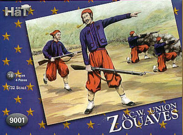 Hat - 9001 - American Civil War Zouaves - 1:32 @