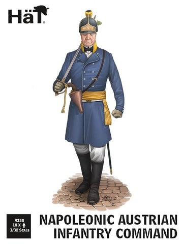 Napoleonic Austrian Infantry Command -  Hat - 9328 - 1:32