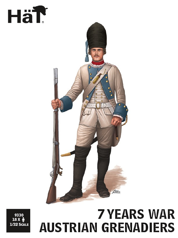 Hat - 9330 - 7YW Austrian Grenadiers - 1:32