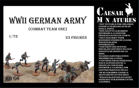 German Army (combat team one) WWII - 1:72 - Caesar Miniatures - HB06 - @