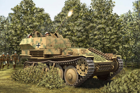Hobby Boss - 80140 - Pz.Kpfw 38(t) 20mm Flak 38 - 1:35