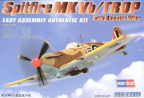 Hobby Boss - 80214 - Supermarine Spitfire Mk.Vb Tropical - 1:72
