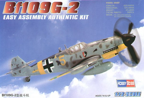 Hobby Boss - 80223 - Messerschmitt Bf-109G-2 'Easy Build' - 1:72
